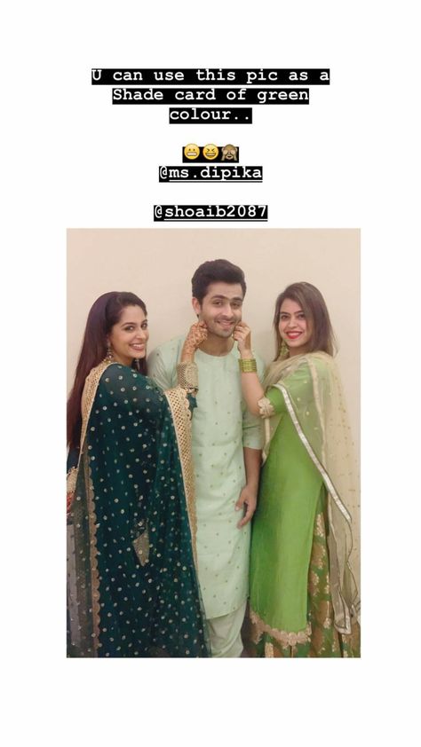 Shoaib Ibrahim In Kurta, Deepika Shoaib, Deepika Kakkar, Dipika Kakkar, Dipika Kakar, Shoaib Ibrahim, Stylish Kurtis, Sibling Poses, Anarkali Lehenga