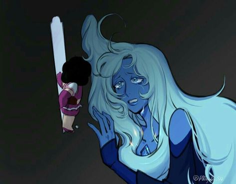 Blue Diamond Steven Universe, Steven Universe Pictures, Steven Universe Diamond, Steven Universe Wallpaper, Steven Universe Anime, Steven Universe Drawing, Steven Universe Characters, Steven Universe Comic, Steven Universe Gem