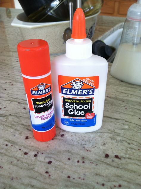 Elmer's Glue👍 the best glue! Childhood Memories 90s, Best Glue, Elmer's Glue, School Glue, Mini Drawings, Funny Things, Dish Soap Bottle, Slime, Childhood Memories