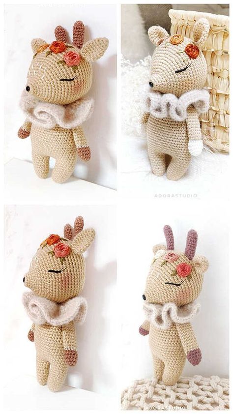 Crochet Deer Amigurumi, Deer Crochet Pattern Free, Crochet Deer Pattern Free, Deer Amigurumi Free Pattern, Amigurumi Free Pattern Pdf, Deer Crochet Pattern, Deer Amigurumi, Amigurumi Crochet Free Pattern, Crochet Amigurumi Patterns