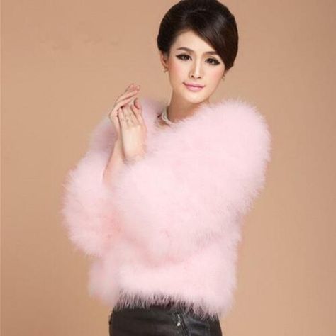 Women's soft & fuzzy angora sweater. Fuzzy Sweater Outfit, Fuzzy Mohair Sweater, Pull Mohair, Short Coats Women, Denim Coat Women, Fur Sweater, Angora Sweater, Fluffy Sweater, Fur Clothing