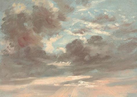 Cloud Study, Stormy Sunset, John Constable, Michel De Montaigne, 17 August, Watercolor Clouds, Art Pierre, Abstract Cloud, Custom Murals