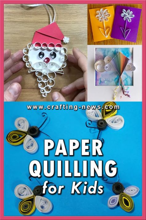 9 Paper Quilling for Kids Quilling Simple Ideas, Paper Quilling For Kids, Quilling For Kids, Birds For Kids, Steam Art, Paper Quilling For Beginners, Paper Art Design, Easy Patterns, Quilling Tutorial