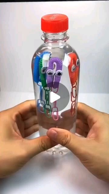 Best Kids Activities on Instagram: "Bobbing Jellyfish ☺️🐠🐟 What's Needed: Water bottle | plastic straw | Paper clips | googly eyes | scissors and glue ⠀
⠀
>>>> SHARE this idea! 👉👉👉👉👉👉 ✨⠀
⠀
⠀
✨ 👉 EXPLORE our collection of educational games and toys that stimulate fun and learning! SHOP NOW link in our bio 🔗🙋‍♀️
⠀⠀⠀⠀⠀
⁣#letskeepkidsbusy⠀⠀⠀⠀
⠀⠀⠀⠀
⠀⠀⠀⠀
⠀⠀⠀⠀
⠀⠀⠀⠀
⁣➡️ Like ❤️, Share 👥, and Save this post for later! 👉⁣⠀⠀⠀⠀
⠀⠀⠀⠀
⁣⁣🌺If you have a child's heart, you will also have their mind. 🌺⠀⠀⠀⠀
⁣⠀⠀⠀⠀
⁣📷 Follow @keep.kids.busy for more fun ideas like this one! 😍⠀⠀⠀

#kidscrafts #kidsactivities #kids #kidsart #creativekids #crafts #diy" Craft Games, Paperclip Crafts, Diy Jellyfish, Water Bottle Plastic, Water Bottle Crafts, Straw Crafts, Jellyfish Craft, Keep Kids Busy, Sensory Bottles