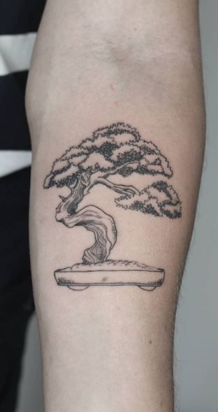 Zen Garden Tattoo, Bonsie Trees Tattoo, Money Tree Tattoo, Traditional Tree Tattoo, Bonsai Tree Tattoo, Dead Tree Tattoo, Enso Tattoo, Bonsai Tattoo, Bonsai Tree Tattoos