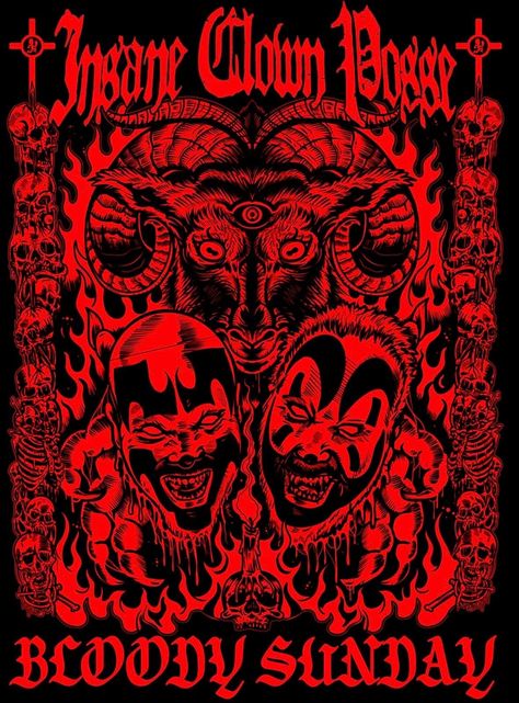 Insane Clown Posse Albums, What Is A Juggalo, Juggalo Family, Violent J, Punk Poster, Clown Posse, Insane Clown Posse, Insane Clown, Band Wallpapers