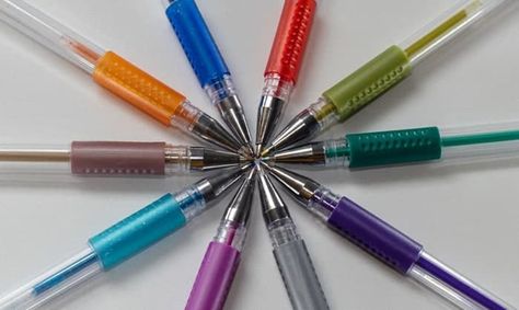 How To Revive Gel Pens, Uniball Pens, Rubbing Alcohol Uses, Items To Buy, Stainless Steel Mixing Bowls, Plastic Table Covers, Creation Crafts, Gel Ink Pens, Plastic Tables