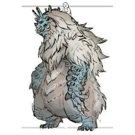 Bear Monster, Monster Hunter Games, Monster Hunter Series, Monster Hunter Art, Beast Creature, Japanese Folklore, Monster Hunter World, Creature Concept Art, Monster Art