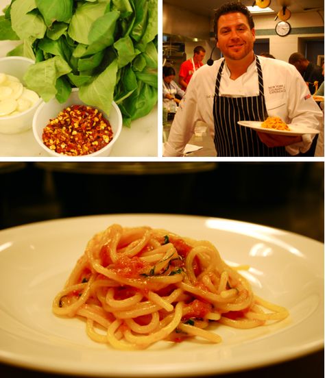 Scot Conant's (of Scarpetta) Spaghetti. The sauce that put him on the map! Fountainbleu Miami, Basil Spaghetti, Spaghetti Tomato, Spaghetti Pomodoro, Pomodoro Recipe, Scott Conant, Tomato Sauces, Pasta Pomodoro, Tomato Basil Pasta