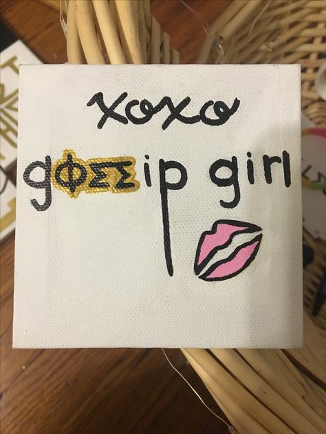 Sorority Canvas Phi Sigma Sigma, Phi Sigma Sigma Canvas Paintings, Phi Sigma Sigma Canvas, Big Little Canvas, Pic Frame, Makeup Decor, Big Little Basket, Sorority Paddles, Phi Sigma Sigma