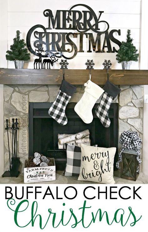 Buffalo Check Christmas Decor, Black Christmas Decorations, Buffalo Plaid Christmas Decor, Buffalo Plaid Christmas Tree, Plaid Christmas Decor, Buffalo Check Christmas, Cabin Christmas, Penny Pincher, Plaid Christmas Tree