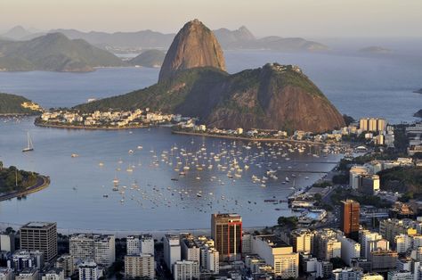 Cityscape, Harbor, Sugar Loaf Mountain, Rio de Janeiro, Brazil Sugar Loaf Mountain, Brazil Travel Guide, Brazil Travel, Outdoors Tattoo, Celebrity Travel, Travel Images, Vacation Hotel, Alicante, Travel Bucket List