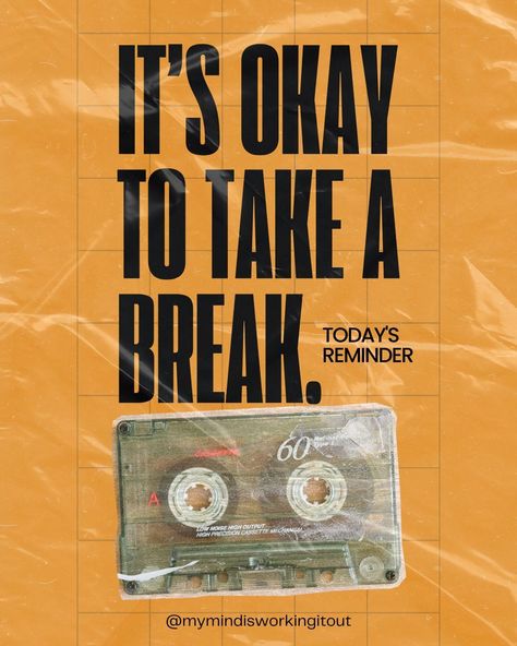 Gentle reminder, It's okay to take a break. Resting and rejuvenating are essential for your well-being. Listen to your body and mind, and give yourself the time and space you need to recharge.🧘 🍃 #JournalingForMentalHealth #MindfulReflections #mentalhealthmatters #mentalhealth #mentalhealthawareness #mentalwellness #journaling #journal #planner #journalinspo #healing #selfcare #mentalhealth #mentalhealthmatters #mentalhealthawareness #mentalwellbeing #selfecare #selflove #selfloveclub #lov... Its Okay To Take A Break, Listen To Yourself, Mental Health Stigma, Break The Stigma, Mental Health Care, Mental Health Support, Time And Space, Body And Mind, Wallpaper Space