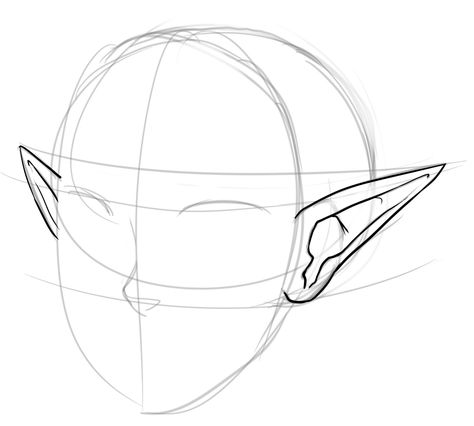 How to Draw Pointed "Elf" Ears - Draw Central Elf Drawings, How To Draw Ears, Elf Ear, Human Ear, Pointed Ears, Fantasy Drawings, Elf Ears, Lips Drawing, Sketches Simple