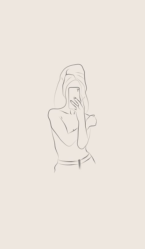 Body Outline Tattoo, Body Outline Drawing, Feminine Line Art, Female Line Art, Line Art Woman, Woman Line Art, Illustration Series, Women Portrait, Female Art Painting