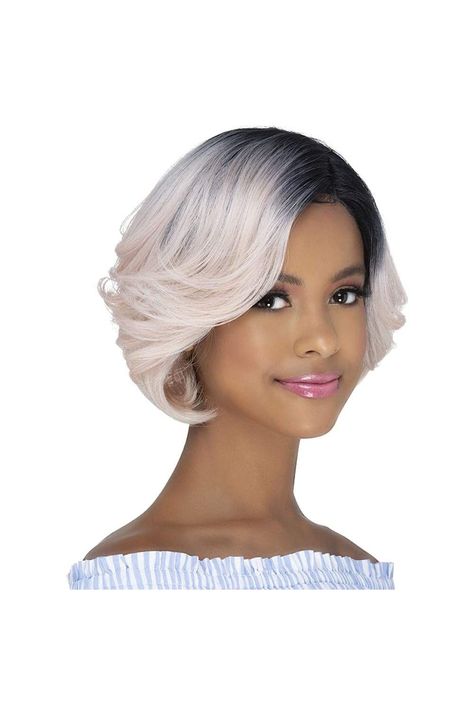 Vivica A. Fox (Felda - Heat Resistant Fiber Lace Part Wig in P2216 Wig Outlet, Vivica Fox Wigs, Vivica Fox, Ponytail Hair Piece, Kids Wigs, Best Wig Outlet, Monofilament Wigs, Women's Wigs, Synthetic Lace Wigs