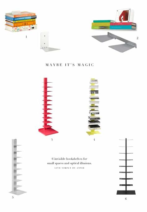 Verticle Book Storage, Invisible Bookshelves, Bookshelf Small Space, Spine Bookshelf, Book Storage Small Space, Invisible Bookshelf, Bookshelves For Small Spaces, Vertical Bookshelf, Bookshelf Small