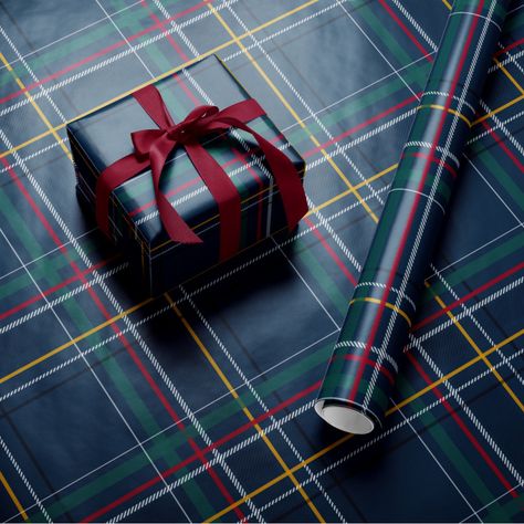 Plaid Wrapping Paper, Christmas Gift Wrap, Holiday Wrapping Paper, Holiday Plaid, Christmas Plaid, Wrapping Paper Christmas, Holiday Gift Wrap, Traditional Christmas, Classic Holiday