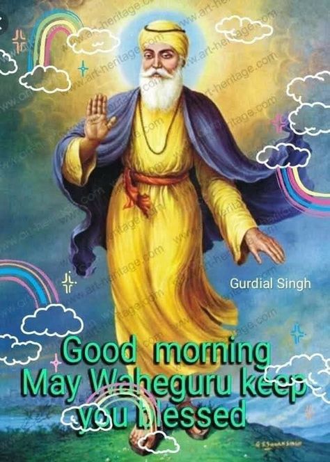 Waheguru Quotes, Guru Nanak Ji, Satnam Waheguru, Good Morning Wishes Gif, Happy Ganesh Chaturthi Images, Ganesh Chaturthi Images, Guru Quotes, Happy Ganesh, Guru Nanak