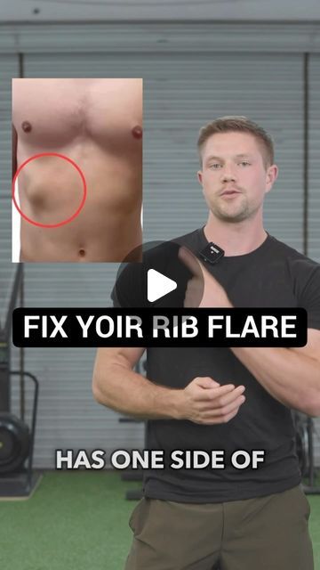 Conor Harris on Instagram: "FIX ASYMMETRICAL RIB FLARE:

A lot of my most popular content is on the topic of fixing rib flare - probably because the exercises I give for them really do work in many cases.

But rarely do I address what it means when there is more rib flare present on one side of the both, or even only on one side.

When the ribs are more flared on one side, you can think of this side of your ribcage as more “inhaled” or “expanded”. Your body likes to take air into that chest wall.

Because when you inhale, your body will take the path of least resistance to create expansion and breathe easily.

Research suggests if you don’t breathe, you die.

So your body kind of cares about making this process as easy as possible.

This over time creates a more and more compressed and dep Rib Flare, Path Of Least Resistance, Ribbed Flares, Rib Cage, One Sided, Most Popular, Siding