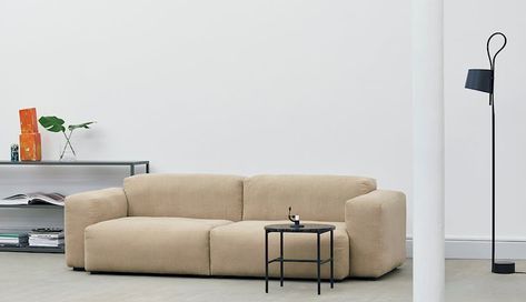 Portugal Apartment, Hay Mags Sofa, Mags Sofa, Couch Designs, Living Room Moodboard, Hay Mags, Mini Room, Unique Sofas, Modular Unit