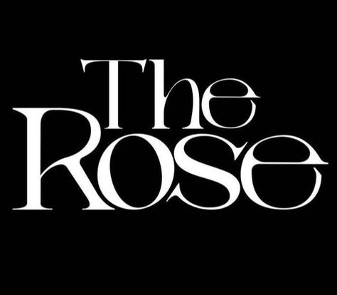 The Rose Kpop Poster, The Rose Album Cover, The Rose Kpop Tattoo Ideas, The Rose Kpop Tattoo, The Rose Kpop Aesthetic, The Rose Logo, Desk Posters, Kpop Tattoos, Rose Logo