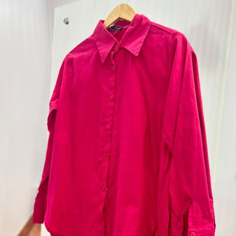 Pink Oversized Shirt sold❌ Bust - Upto 40 Length- 33 Price-₹450 Free Shipping Dm to book Pink Oversized Shirt, Affordable Clothing Online, Affordable Clothes, Online Clothing Stores, Oversized Shirt, Clothing Store, Online Store, Free Shipping, Pink