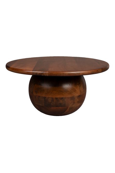 Mango Wood Coffee Table | Dutchbone Oblivian | Dutchfurniture.com Round Vintage Coffee Table, Vintage Round Coffee Table, Cosy Seating Area, 60s Interior, Mango Wood Coffee Table, Decorative Wall Sconces, Outdoor Accents, Side Table With Storage, Wood Coffee Table