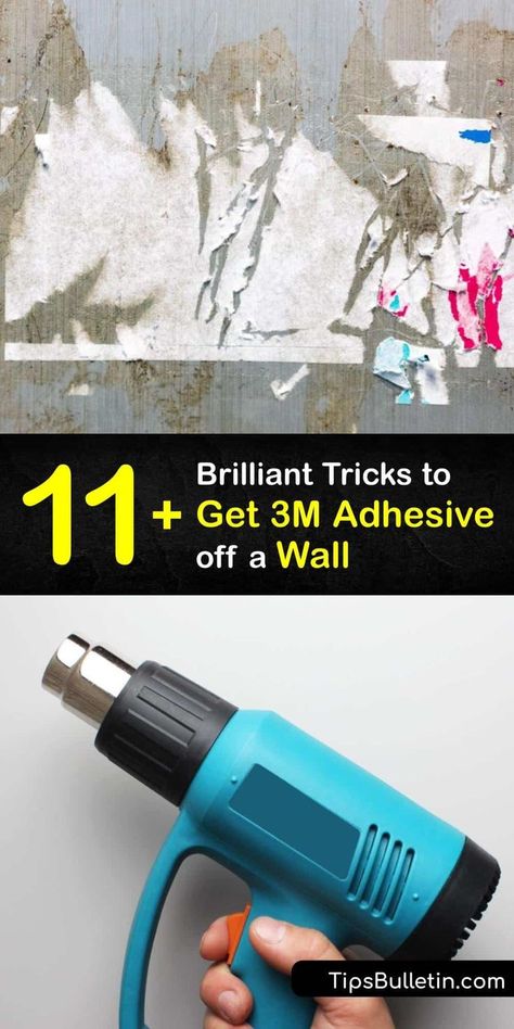 Don’t panic if you’re struggling to remove double sided tape residue or 3M adhesive hooks from your wall or car paint. Use simple home remedies to lift adhesive residue effortlessly. Clean sticky residue with dental floss, white vinegar, baking soda, and more. #remove #adhesive #walls #3m Get Stickers Off, How To Remove Adhesive, Remove Sticky Residue, Diy Household Cleaners, Plastic Scraper, How To Remove Glue, Mom Truth, House Keeping, Adhesive Hooks