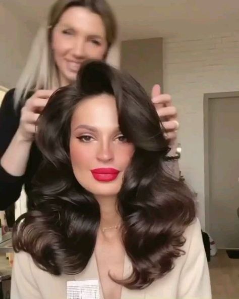 Hollywood Glam Hair, Bombshell Hair, Bob Haircut Ideas, Hollywood Hair, Curls For Long Hair, Hollywood Waves, Long Hair Wedding Styles, Blowout Hair, Glam Hair