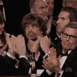 Discover & share this Game Of Thrones GIF with everyone you know. GIPHY is how you search, share, discover, and create GIFs. Tyrion Lannister Gif, Applause Gif, Circle Jerks, Reaction Gif, Whatsapp Sticker, Are You Not Entertained, Peter Dinklage, Bill Maher, George Carlin