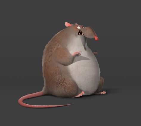 Rat Character, Fat Rat, Character Design Illustration, Reference Photos For Artists, Visual Development, Character Ideas, Iconic Characters, Character Concept, Rats