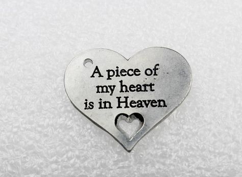 A piece of my heart is in heaven In Heaven Tattoo, Heaven Tattoo, Heaven Tattoos, Pieces Tattoo, Mailbox Cover, Discreet Tattoos, Missing Piece, Hippie Jewelry, Skin Art