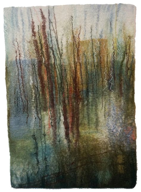 archives — Valérie Wartelle Broken Clouds, Fiber Art Wall Hanging, Abstract Watercolor Landscape, Wet Felting Projects, Shop Artwork, Photo Transfer, Abstract Pictures, Felt Embroidery, Red Sky