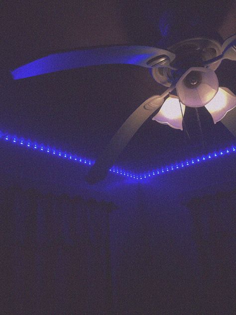 Ceiling Fan Aesthetic, Fan Aesthetic, Aesthetic Purple, Ceiling Fan, Ceiling, Fan, Led, Purple, Quick Saves