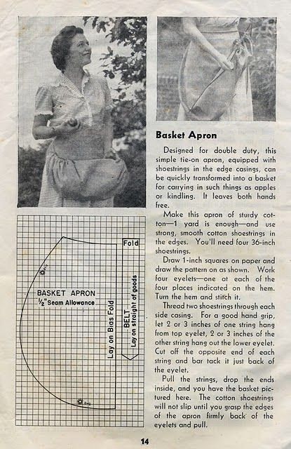 Forager Apron Pattern, Berry Picking Apron, Basket Apron, Gathering Apron, Apron Patterns, Apron Design, Apron Tutorial, Apron Sewing, Horse Blanket