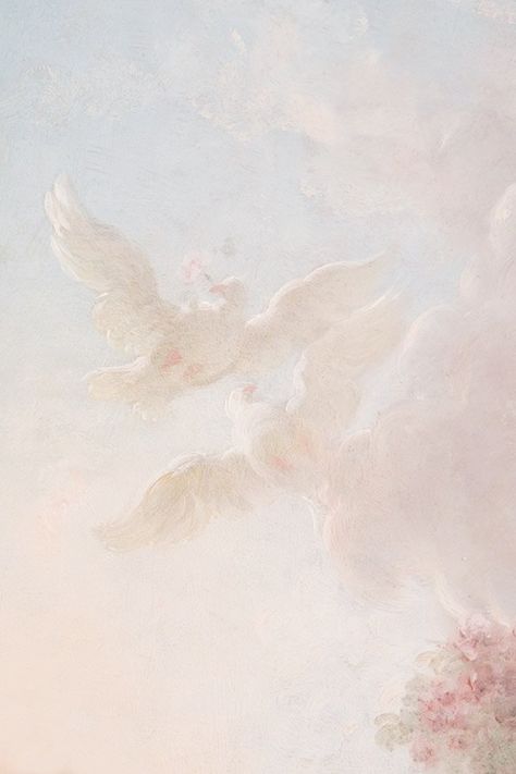 Angelcore Wallpaper, Soft Angel Aesthetic, Siren Beauty, Shoot Background, Kimi No Na Wa Wallpaper, Feminine Wallpaper, Angelic Aesthetic, Angel Theme, Wallpaper Vinyl