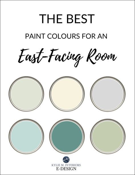 The Best Paint Colours for East Facing Rooms Best Paint Colors For Dark Rooms, Basement Family Room Paint Colors, East Facing Room, Light Paint Colors, Warm Paint Colors, A Dark Room, Off White Paints, Best Paint, Neutral Paint Colors