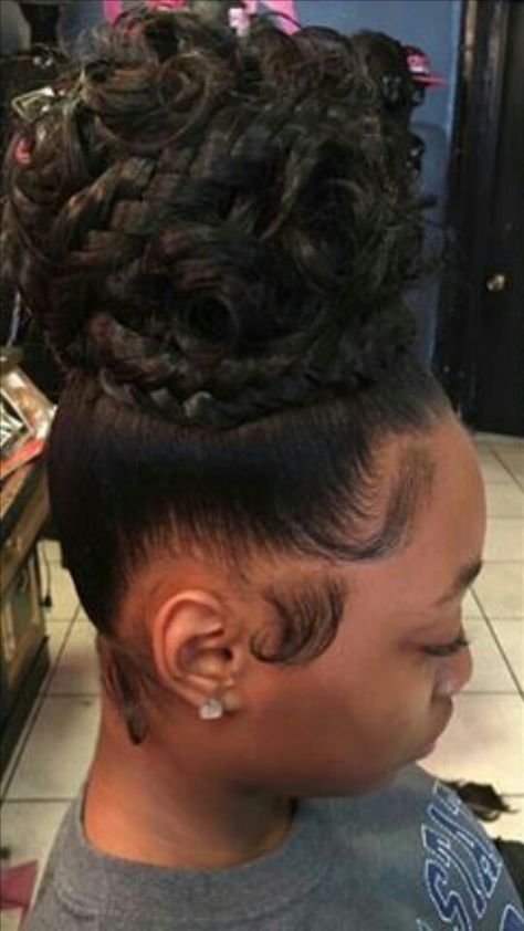 Pincurl Ponytail Updo Black Women, Black Women Updo Hairstyles, High Ponytail Hairstyles, Black Hair Updo Hairstyles, Hair Patterns, Black Ponytail Hairstyles, Glam Hair, Natural Hairstyles For Kids, Quick Braided Hairstyles