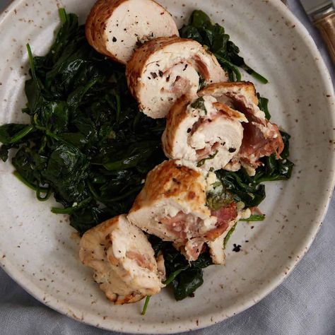 Chicken And Boursin Cheese, Chicken Breast With Boursin Cheese, Easy Boursin Chicken, Boursin Stuffed Chicken Breast, Easy Boursin Chicken Bake, Baked Stuffed Chicken, Cheese Stuffed Chicken Breast, Crispy Prosciutto, Stuffed Chicken Breasts