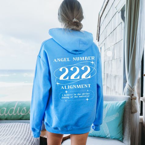 Angel Number Hoodie, 222 90s Celestial Sweatshirt, Angel Numbers y2k Butterfly Pullover, Aura Lightworker Spiritual Sweatshirt Spiritual Sweatshirt, Angel Number Hoodie, 90s Celestial, Boss Planner, Girl Boss Planner, Angel Number 222, Y2k Butterfly, Angel Aura, Angel Number