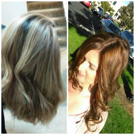 como light brown I Did My Hair Color at Home and Didn’t Cry -Madison Reed Review Home Hair Color, Madison Reed Hair Color, Hair Color At Home, Medusa Hair, Madison Reed, Home Hair, At Home Hair Color, Hair Balayage, Brown Hair Balayage