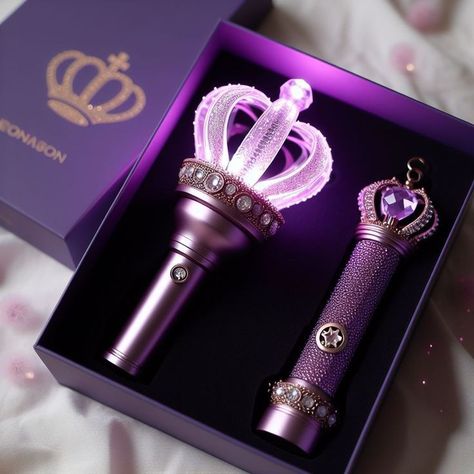 Crown Lightstick, Purple Crown, Desain Buklet, Album Design, Ootd, Crown, Purple, Quick Saves, Design