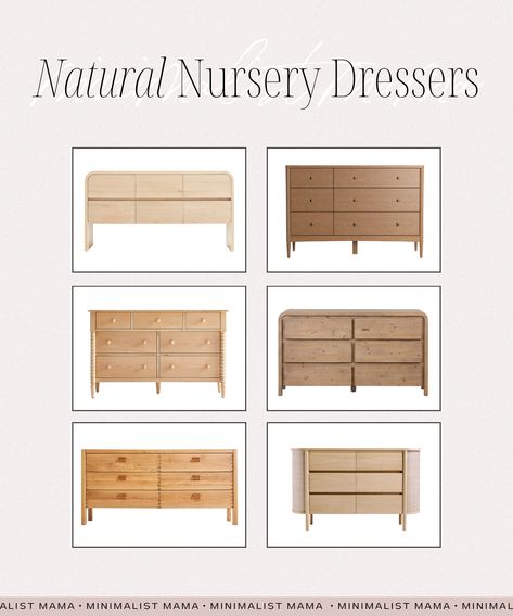 Searching for cute nursery dressers for your baby boy nursery or baby girl nursery? These cute wood dressers are neutral and modern and perfect for your baby room! Natural Wood Nursery Dresser, Light Wood Dresser Nursery, Natural Wood Dresser Nursery, Natural Wood Nursery Furniture, Neutral Nursery Dresser, Floating Dresser, Baby Boy Nursery Room Design, Nursery Dressers, Modern Baby Boy Nursery