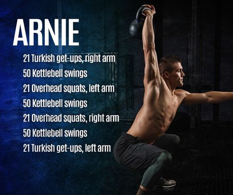 Want to do the most brutal CrossFit workout out there? Then probably Arnie is what you need to do – provided you have that core stability, strength, and muscle endurance or want to develop it. Crossfit Endurance, Crossfit Exercises, Crossfit Routines, Crossfit Challenge, Gym Management Software, Dumbbell Squat, Workout Of The Day, Crossfit Wod, Double Unders