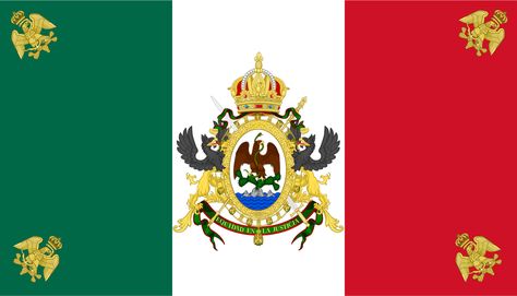 File:Bandera del Segundo Imperio Mexicano (1864-1867).svg Germany, Long Lasting, Flag, Mexico