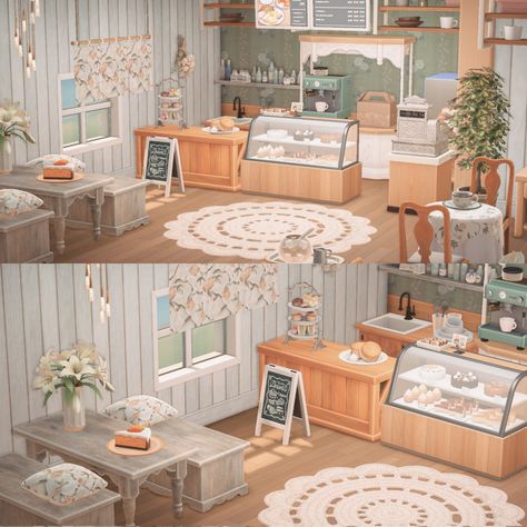 Animal Crossing Cafe, Cottagecore Ideas, Happy Home Paradise, Acnh Cottagecore, Happy Home Designer, Animal Crossing Wild World, Qr Codes Animal Crossing, Animal Crossing Characters, New Animal Crossing