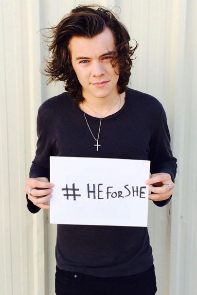 He For She Campaign, He For She, One Direction Fotos, Harry Styles One Direction, What Is Feminism, Womens Equality, Harry Styles Imagines, Harry Styles Cute, One Direction Harry Styles