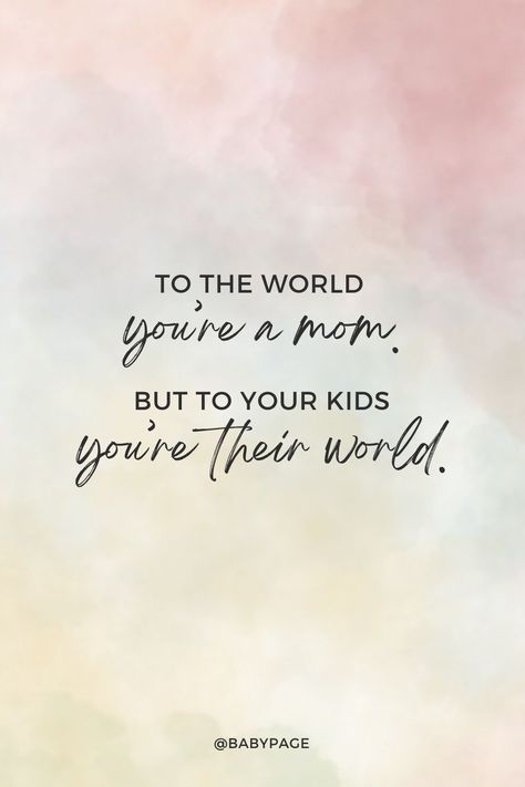 Being a mom means everything to us. To the world, we might be one person, but to our babies, we're their entire world. As a parent, every day is an adventure filled with laughter, love, and learning. Watching them grow and knowing that I am their safe place and biggest cheerleader is the most rewarding experience. 

Parenting can be tough — but oh, so worth it!

#momlife #mommyandme #parenthood #motherhoodunplugged #relatablemomquotes #momquotes #momjourney #raisingkids Be A Mom Quotes, To Be A Mom Quotes, Relatable Mom, Experience Quotes, Being A Mom, Mom Quotes, Raising Kids, Safe Place, Future Baby