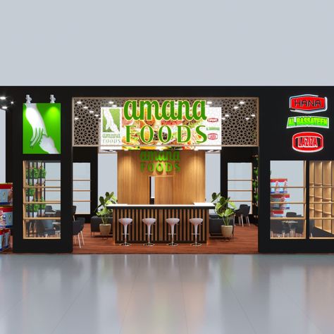 Food Expo Booth Design, Food Exhibition Booth Design, Exibition Stalls Ideas, Food Exhibition, Food Expo, Food Stall Design, Exhibition Stall Design, Stall Design, I Am Confident